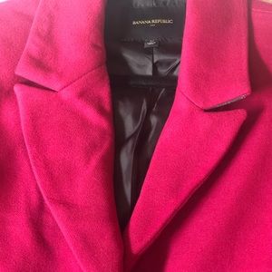 Womens bright Magenta coat